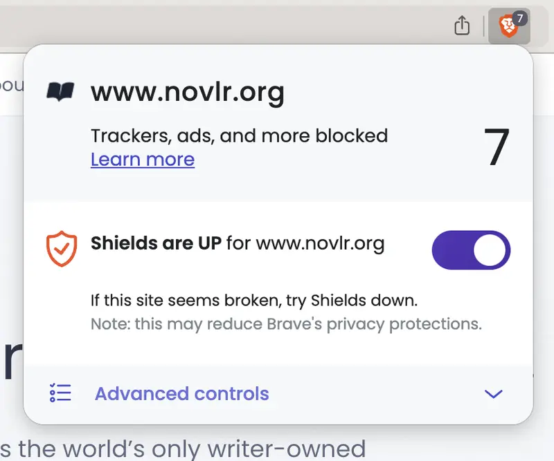 Novlr privacy report