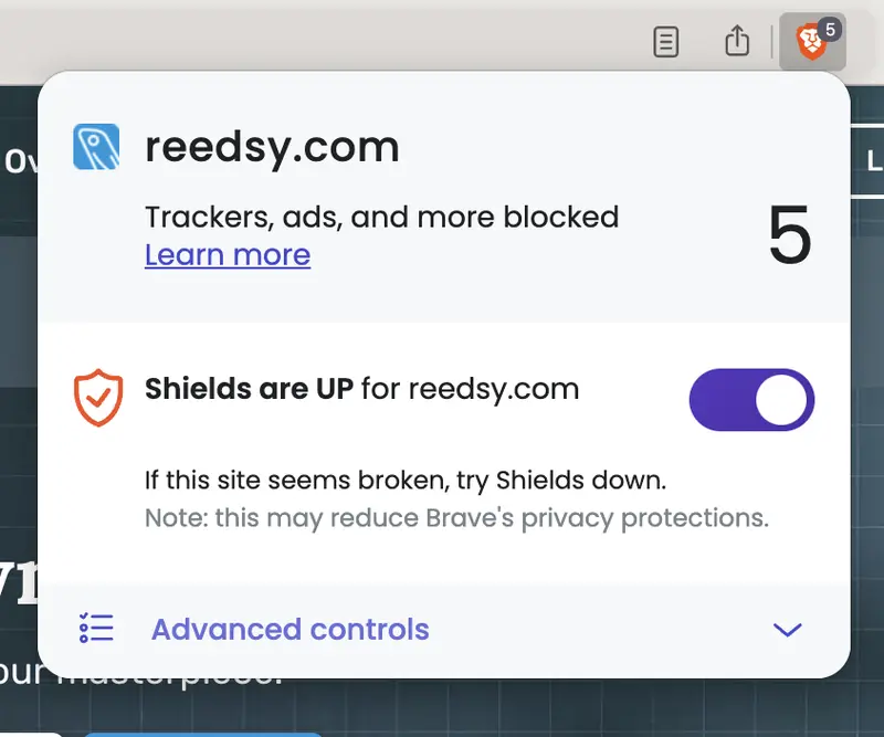 Reedsy privacy report