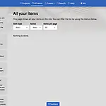 All items showing no example items