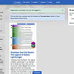 All items sidebar showing no example items