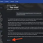 New tool-bar and read-aloud options.