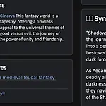 Resource list in sidebar