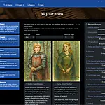 Medium screen layout