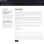 Webpage example contact page