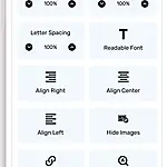 Accessibility options