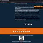 Barcode example on webpage